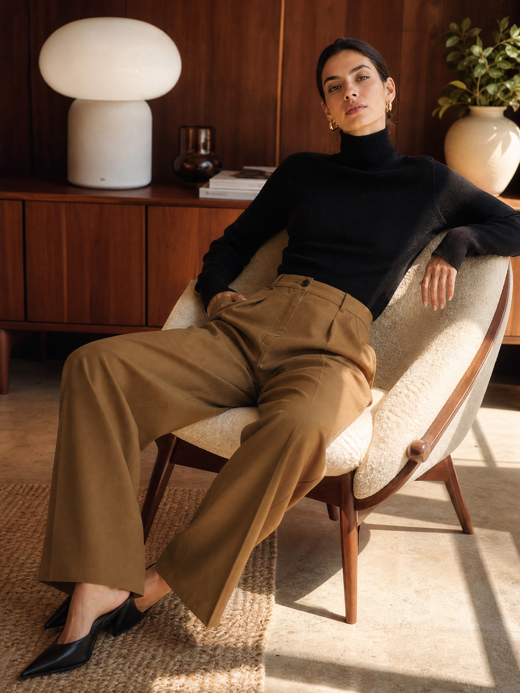 Mocha Trousers