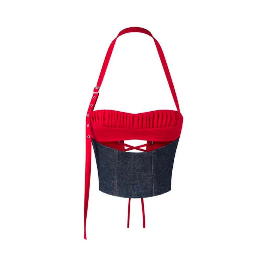Chloe Denim Corset