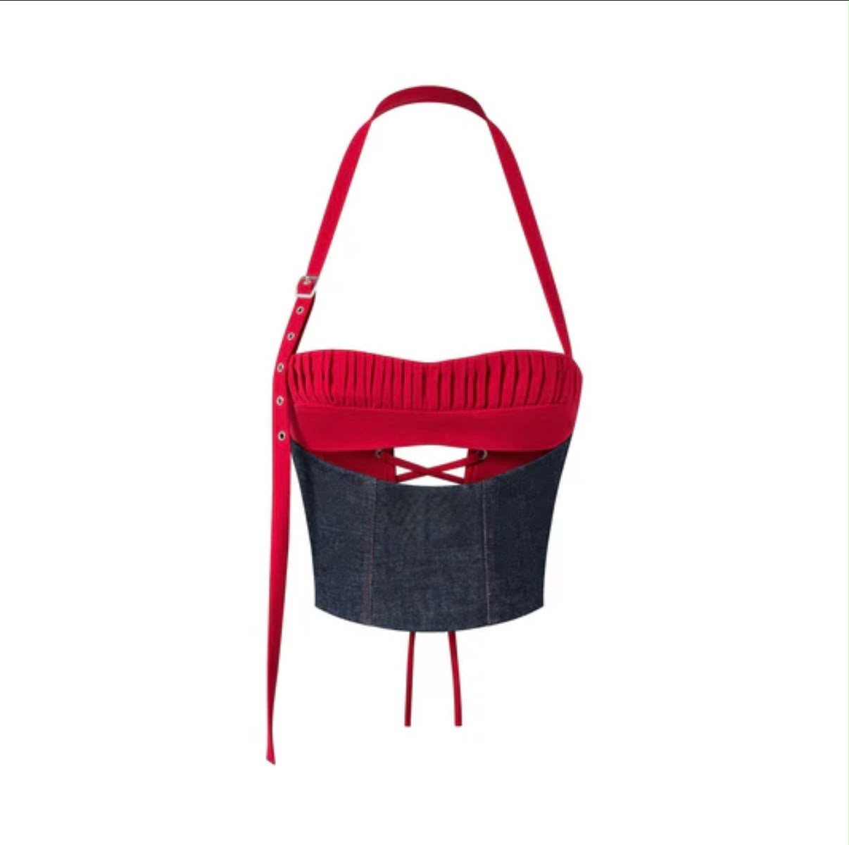 Chloe Denim Corset