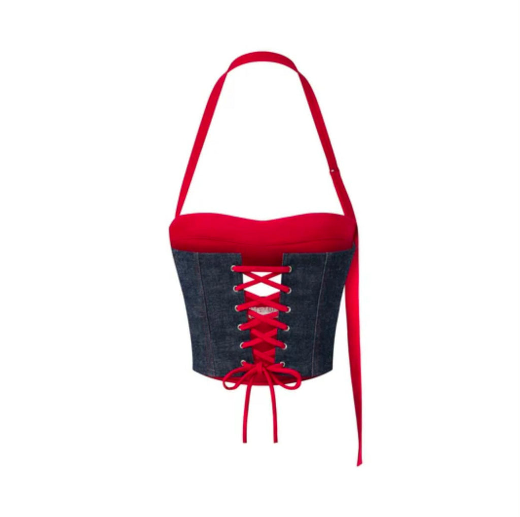 Chloe Denim Corset