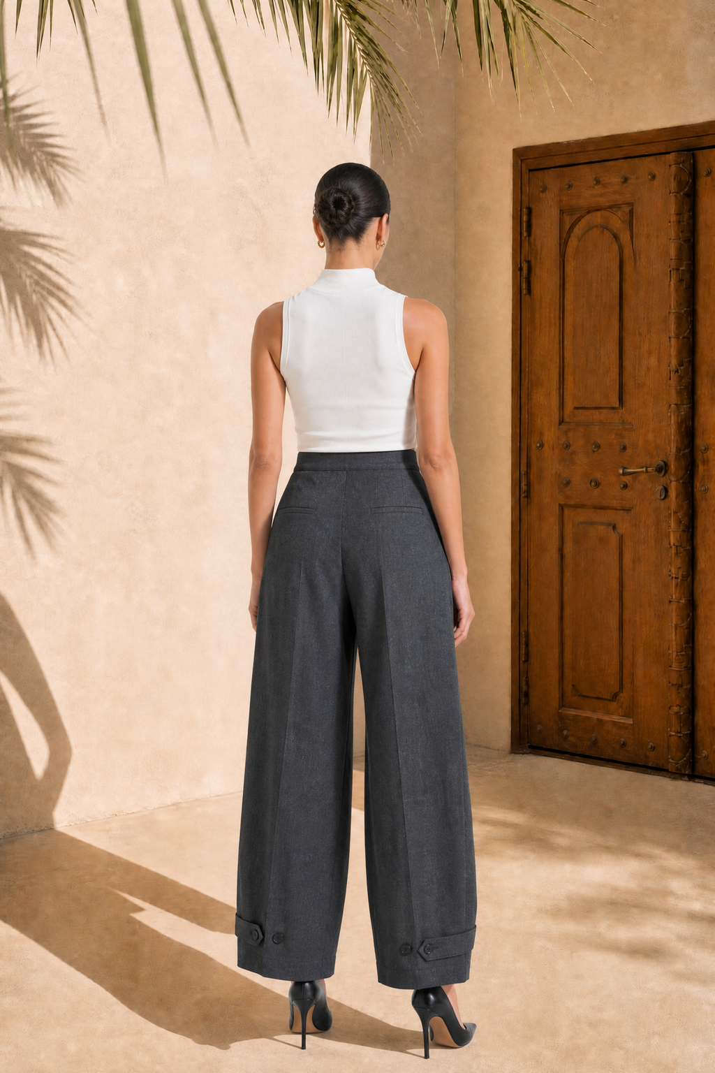 Nova Linen Suiting Blend Trousers