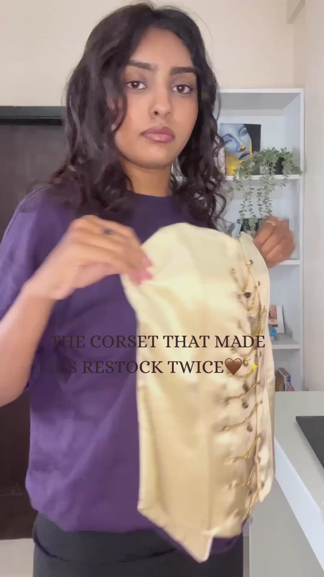 Satin Swey Corset [Only Corset]